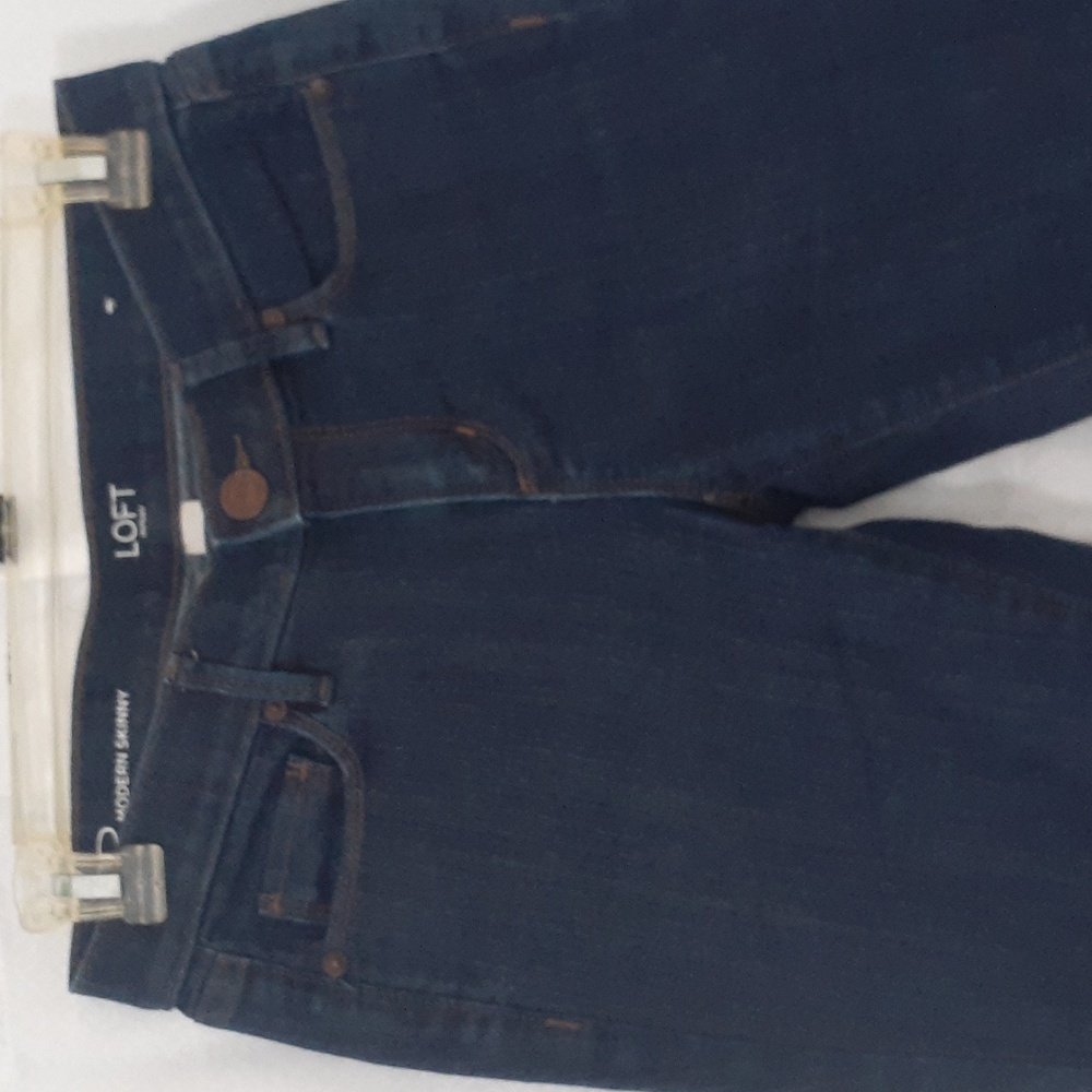 Loft Women's Denim Jeans Blue Size 2P Modern Skinny